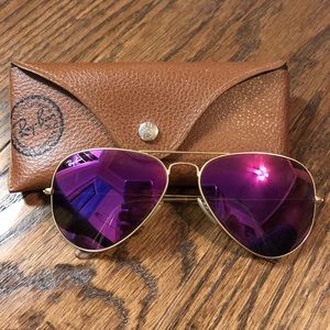 Ray-Ban Aviator Flash- Magenta